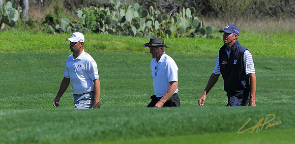Greg Norman, Matt Kuchar, Gary Woodland